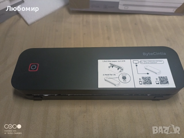 Преносим термопринтер D80 A4, безжичен принтер за iOS/Android/Windows/OS, , снимка 4 - Принтери, копири, скенери - 54703382