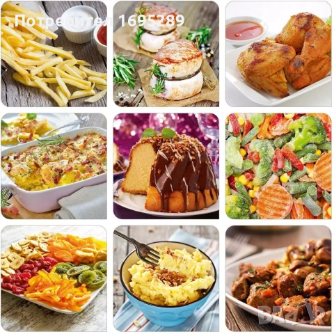 GOURMETMAXX Дигитална фурна, фритюрник 3 в 1 XXL air fryer 1800 W, снимка 5 - Печки, фурни - 54723922