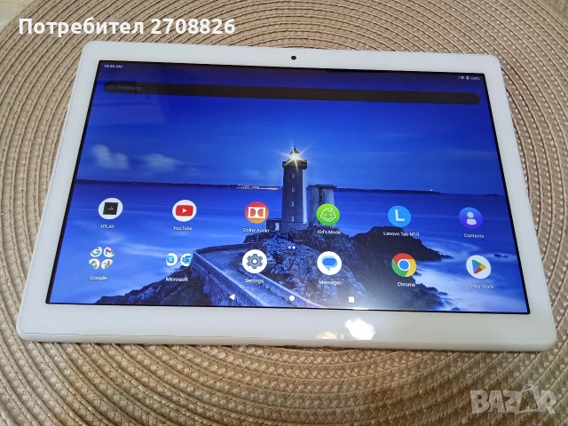 Само за 99 евро ! LENOVO 10 инчов таблет със слот за sim карта и sd карта