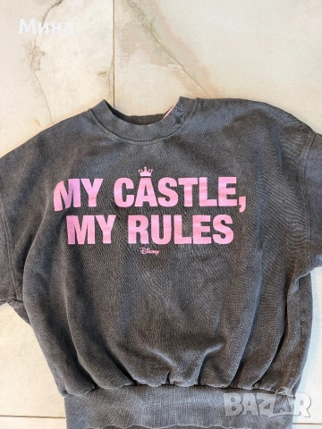 Блуза Zara Disney Collection, снимка 2 - Блузи с дълъг ръкав и пуловери - 54395496