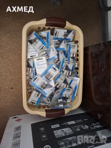 ЛЕД КРУШКА 9 СИНЬО СВЕТОДИОДНО ТИП R5W R10W P21W 1156 12V, снимка 10 - Аксесоари и консумативи - 55601215