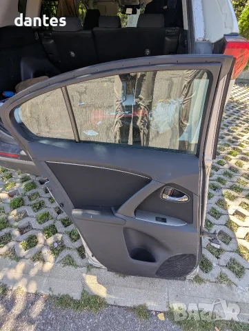 Задна лява врата за Toyota Avensis T27 (2009-2015) – цяла или на части, снимка 2 - Части - 55509088