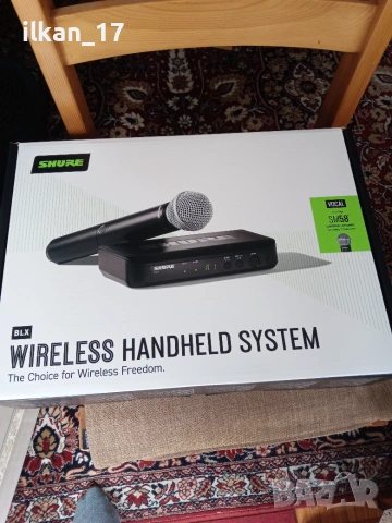 Shure SM58 Оригинален Професионален Внос от Германия Нов!!!
