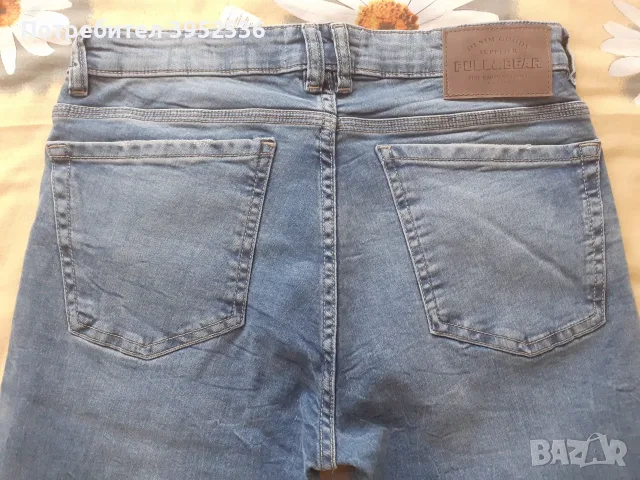 14 чифта мъжки маркови дънки, размерМ 32/33 като нови !! Модела е skinny, ластичен по тялото !!!, снимка 13 - Дънки - 55572058