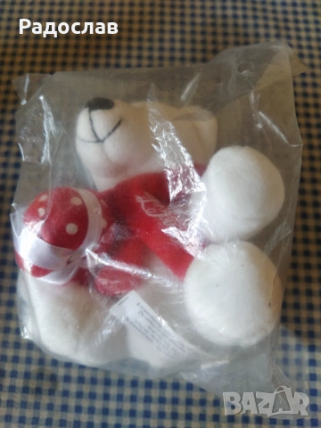 плюшена фигурка Мече Coca - Cola, снимка 2 - Плюшени играчки - 54243990