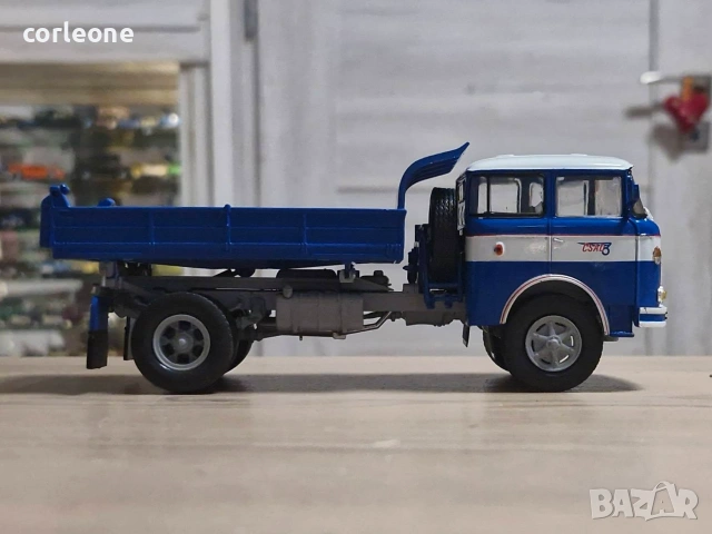 Skoda 706 RTS самосвал 1971 - мащаб 1:43 на DeAgostini моделът е нов в блистер, снимка 5 - Колекции - 55016587