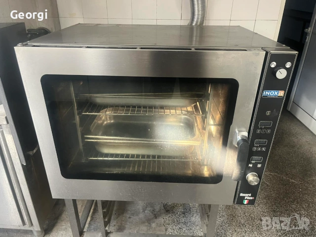 Професионално кухненско оборудване конвектомат,хладилници, печки, рафтове, миялна, снимка 2 - Обзавеждане на кухня - 54824833