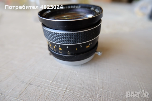 Elicar Automatic 28mm f2.8 Lens. Minolta MD Mount, снимка 3 - Обективи и филтри - 54492912