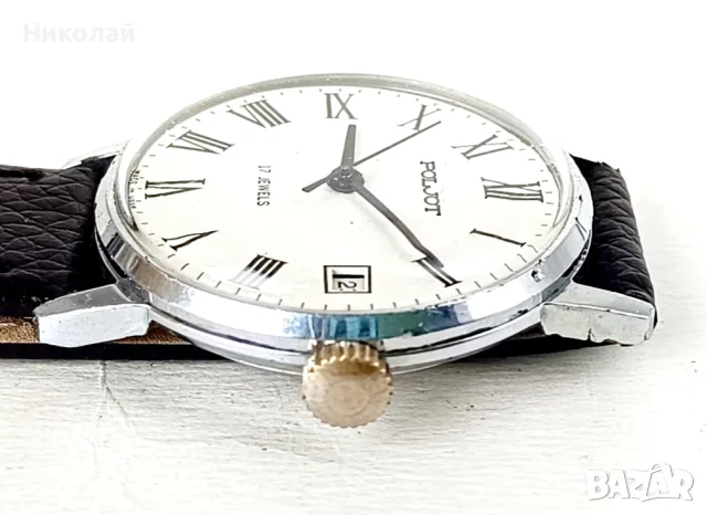 Poljot 2614.2H 17 jewels - мъжки механсичен часовник, снимка 7 - Мъжки - 55369929