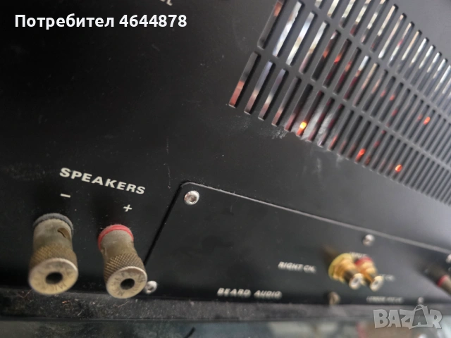 Продавам BEARD 101лампово стъпало100w във клас А, снимка 4 - Ресийвъри, усилватели, смесителни пултове - 54369803