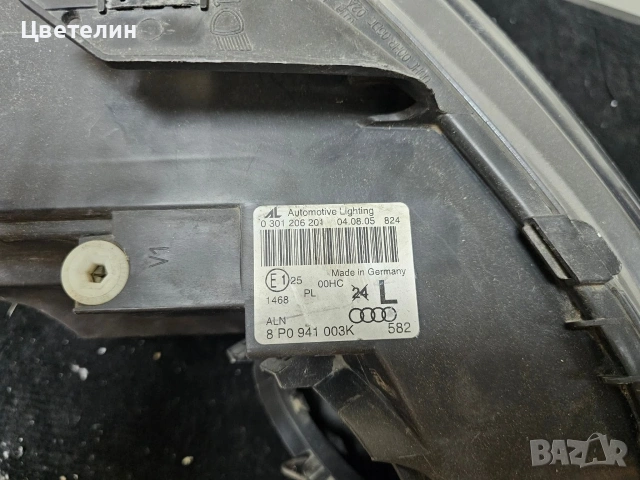 Ляв фар Audi A3 8P lqv far ауди а3 8п, снимка 6 - Части - 54488506