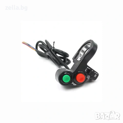Мултифункционален ключ за кормило 12V-48V за мотоциклет, електровелосипед, ATV – мигачи 10139, снимка 8 - Части за велосипеди - 54659077