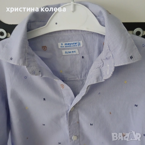 риза дънки mayoral h&m 4-5 години 