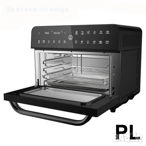 Air Fryer Фурна ZEPHYR Deluxe XXL – 25L, 1800W, 12в1 Код P2701, снимка 8 - Фритюрници - 55054664