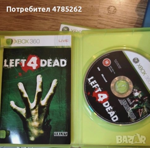 Игра за Xbox 360 left 4 dead xbox one series , снимка 2 - Игри за Xbox - 54063121