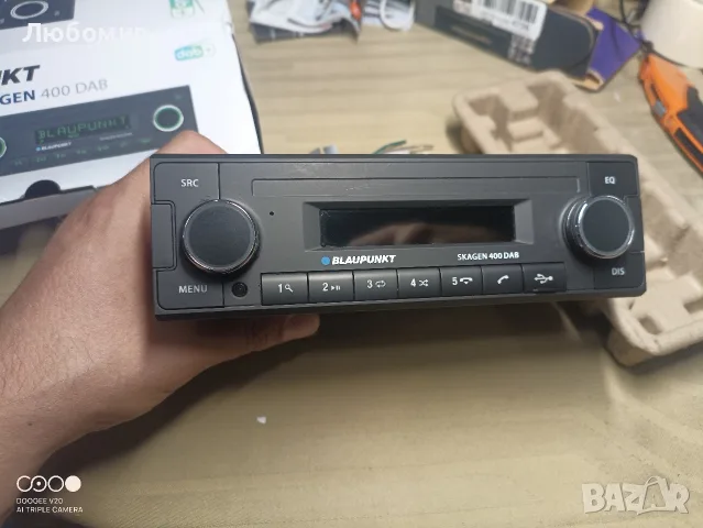 Blaupunkt Skagen 400 DAB Автомобилно стерео радио Bluetooth USB AUX Classic Retro OEM , снимка 4 - Радиокасетофони, транзистори - 55494197