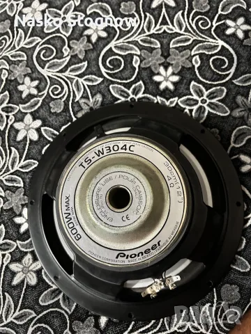 🔊 Pioneer TS-WB04C 12” субуфер – 300W RMS / 600W MAX, снимка 2 - Тонколони - 55628263