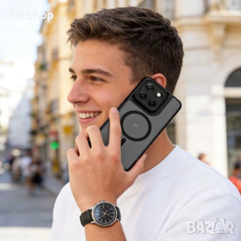 TECH-PROTECT MAGMAT MAGSAFE MOTOROLA EDGE 70 FUSION / FUSION+ PLUS 5G MATTE BLACK, снимка 6 - Калъфи, кейсове - 54887475