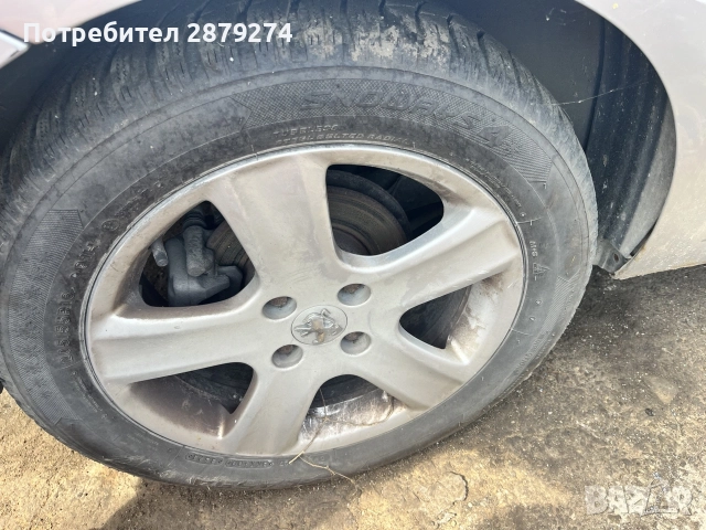 Джанти за Peugeot 307, снимка 7 - Гуми и джанти - 55655360
