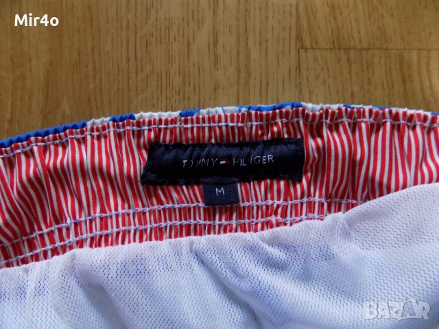 къси панталони tommy hilfiger шорти гащета бански плажни оригинални мъжки M, снимка 7 - Спортни дрехи, екипи - 51102539
