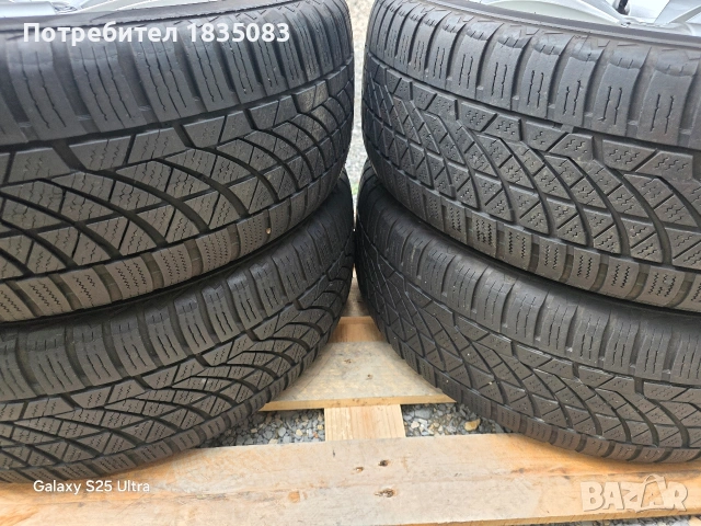 Лети джанти 17ки 5х112 Skoda + всесезонни гуми 215/55/17 Hankook, снимка 12 - Гуми и джанти - 54658173
