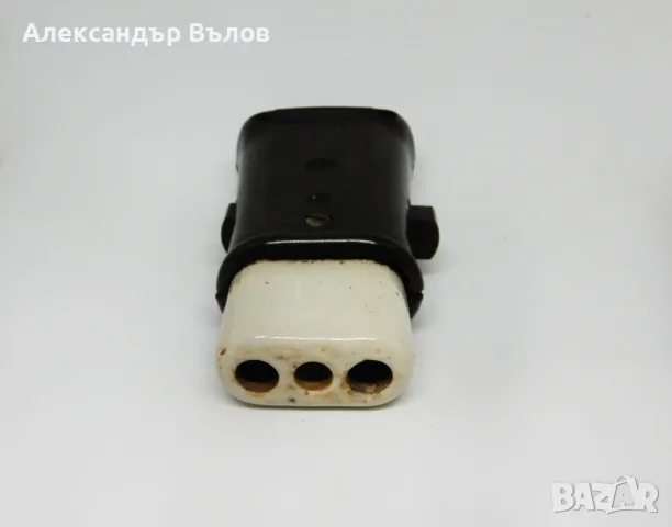 Стар Щепсел Щекер Бакелит Керамика, снимка 7 - Други ценни предмети - 55395373
