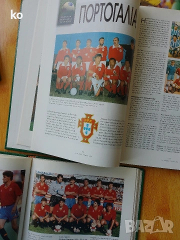 Футболни списания за световните първенства 1974,1994,2002,2006г,2010г