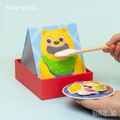Интерактивна детска играчка Kidsbele Дървена 3 години+ Многоцветна 