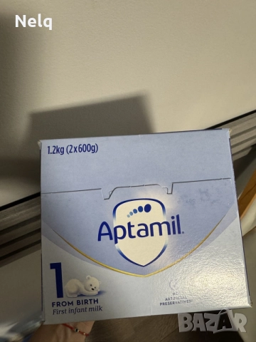 Адаптирано мляко Аптамил 1 1200кг, снимка 2 - Аксесоари за кърмачки - 55398617