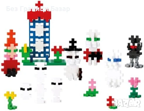 Нов Детски конструктор Moomin Plus-Plus BIG 120 части STEM играчка за малки деца, снимка 10 - Образователни игри - 55112716