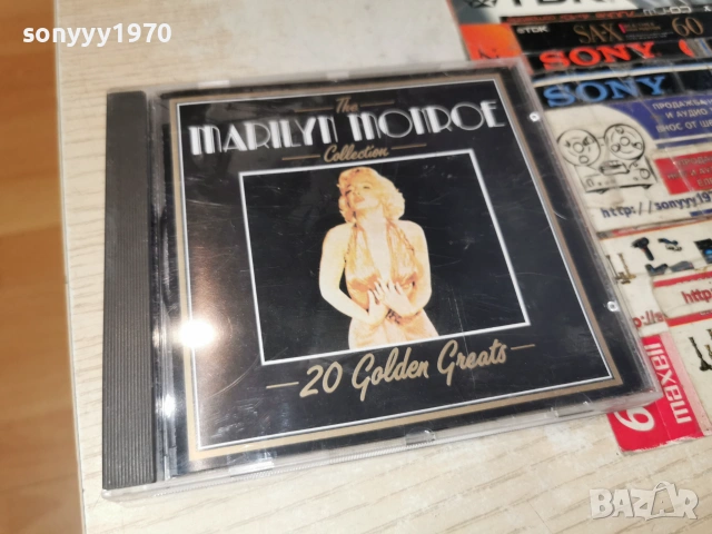 MARILYN MONROE DVCD MADE IN SWISS 1906261658H2E7R, снимка 4 - CD дискове - 54971889
