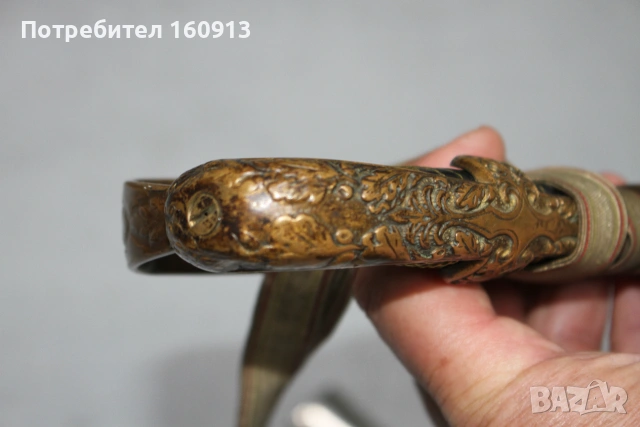 Парадна българска сабя Фердинанд1 "С НАМИ БОГЪ" М1905., снимка 13 - Антикварни и старинни предмети - 54963149