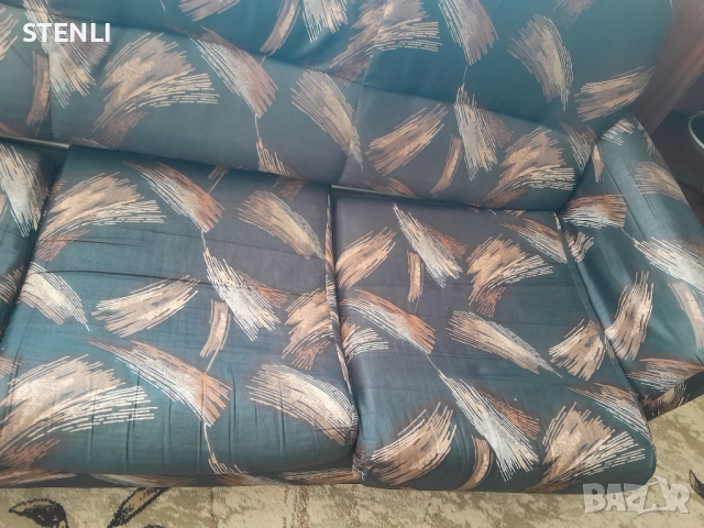 Продавам диван тройка , снимка 5 - Дивани и мека мебел - 54655859
