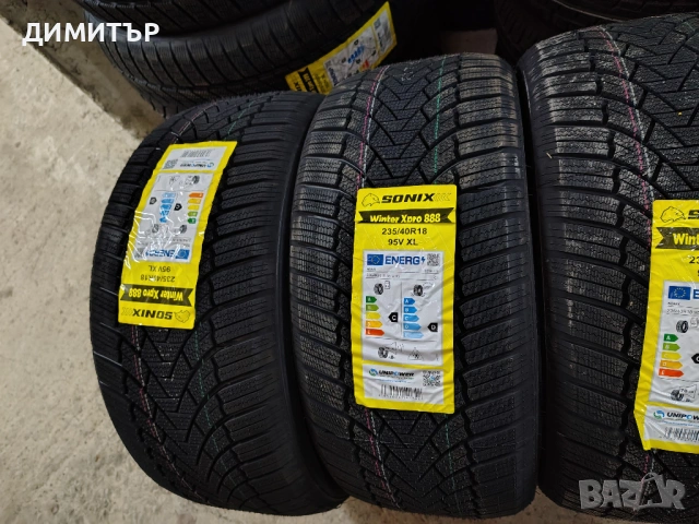 4бр.НОВИ зимни гуми SONIX 235 40 18 DOT24 цена за брой, снимка 3 - Гуми и джанти - 54045497