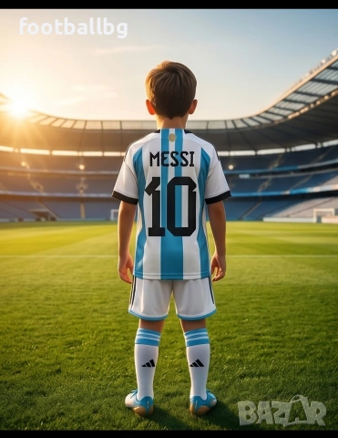 MESSI 10 💙⚽️ детско юношески футболни екипи ARGENTINA 🇦🇷 НОВО 2026-27 година 