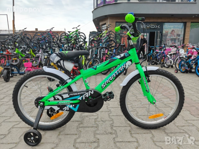 BG Детски велосипед 20" SPARTAN зелен, снимка 12 - Велосипеди - 54334431