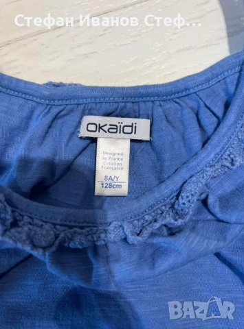Детски потник за момиче на Okaidi, снимка 6 - Детски тениски и потници - 54322614