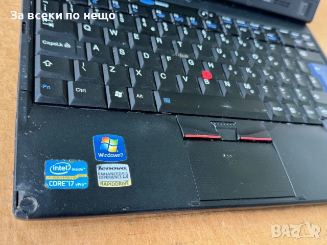 ЗА ЧАСТИ Лаптоп Lenovo ThinkPad X220 Tablet , i7-2620M ,  IPS стилус, снимка 7 - Лаптопи за дома - 54390532