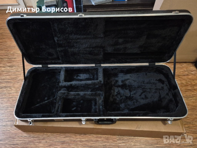 ТВЪРД КУФАР ЗА ЕЛЕКТРИЧЕСКА КИТАРА ABS - НОВ