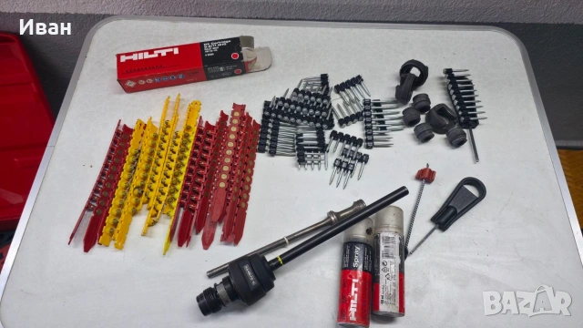 Пистолет за директен монтаж Hilti DX 460 с консумативи , снимка 4 - Други машини и части - 55235933