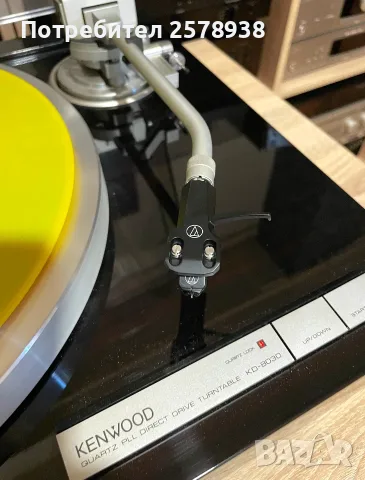 KENWOOD KD 8030 QUARTZ PLL DIRECT DRIVE - В ТОП СЪСТОЯНИЕ !, снимка 5 - Грамофони - 55694039