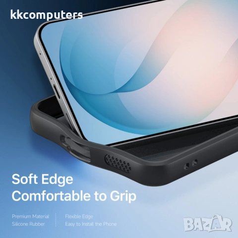 DUX DUCIS Samsung Galaxy S26 FE Калъф - Магнитен, PC+TPU, Прозрачен гръб, Черна рамка, снимка 9 - Резервни части за телефони - 55036673