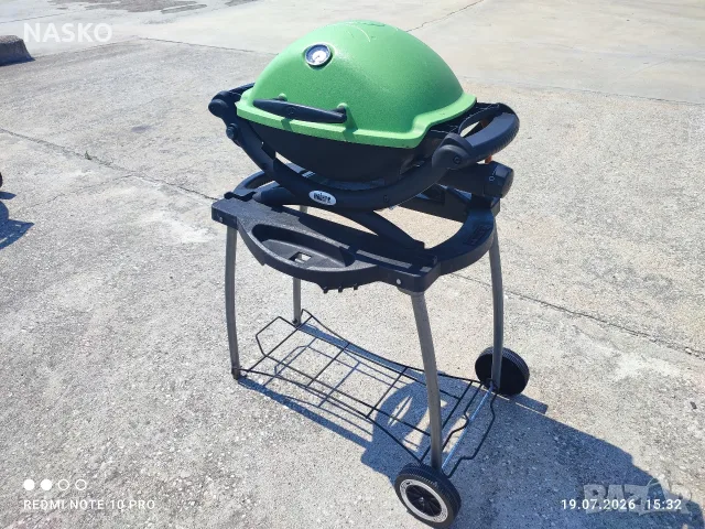 ГАЗОВО БАРБЕКЮ WEBER Q1200, снимка 3 - Барбекюта - 55345311