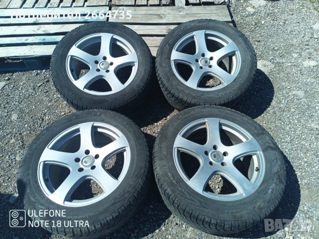 Лети джанти 5х112 18 цола с зимни гуми 255/55/18