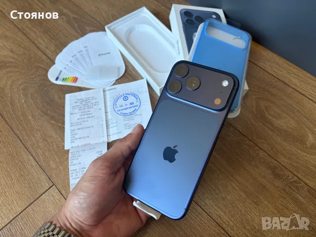 iPhone 17 Pro Max 256 GB / Blue / Гаранция ТЕХНОМАРКЕТ