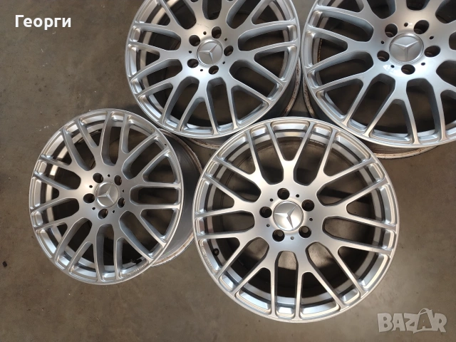 4бр.алуминиева джанта 18цола за Mercedes 5x112, снимка 3 - Гуми и джанти - 55025362