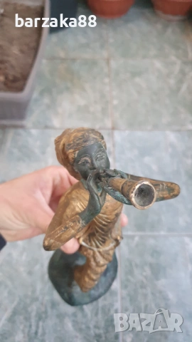 Бронзова фигура на жена, снимка 4 - Колекции - 54358904