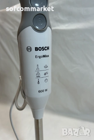 Пасатор Bosch ErgoMixx MSM66120 (600W) + Чопър | ГАРАНЦИЯ, снимка 4 - Чопъри и пасатори - 54342098