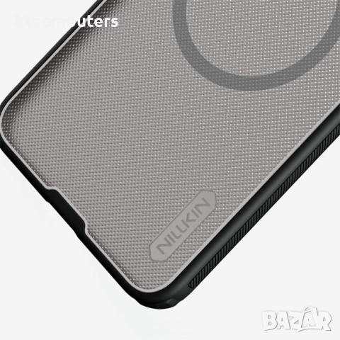 NILLKIN Super Frosted Shield Pro Магнитен Калъф за Samsung A57 5G - Матов PC+TPU, Прозрачно-черен, снимка 5 - Калъфи, кейсове - 53973091