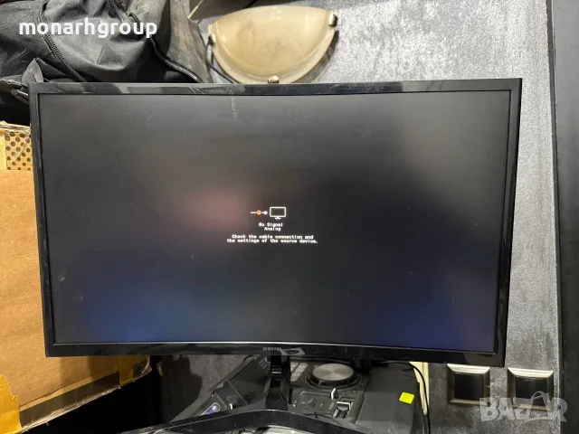 Монитор Samsung LS24D366GAU/+захранващ кабел, снимка 4 - Монитори - 55565233